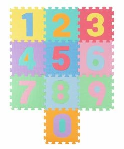 Trademark Foam Number Crawling Mat Kids Learning & Educational