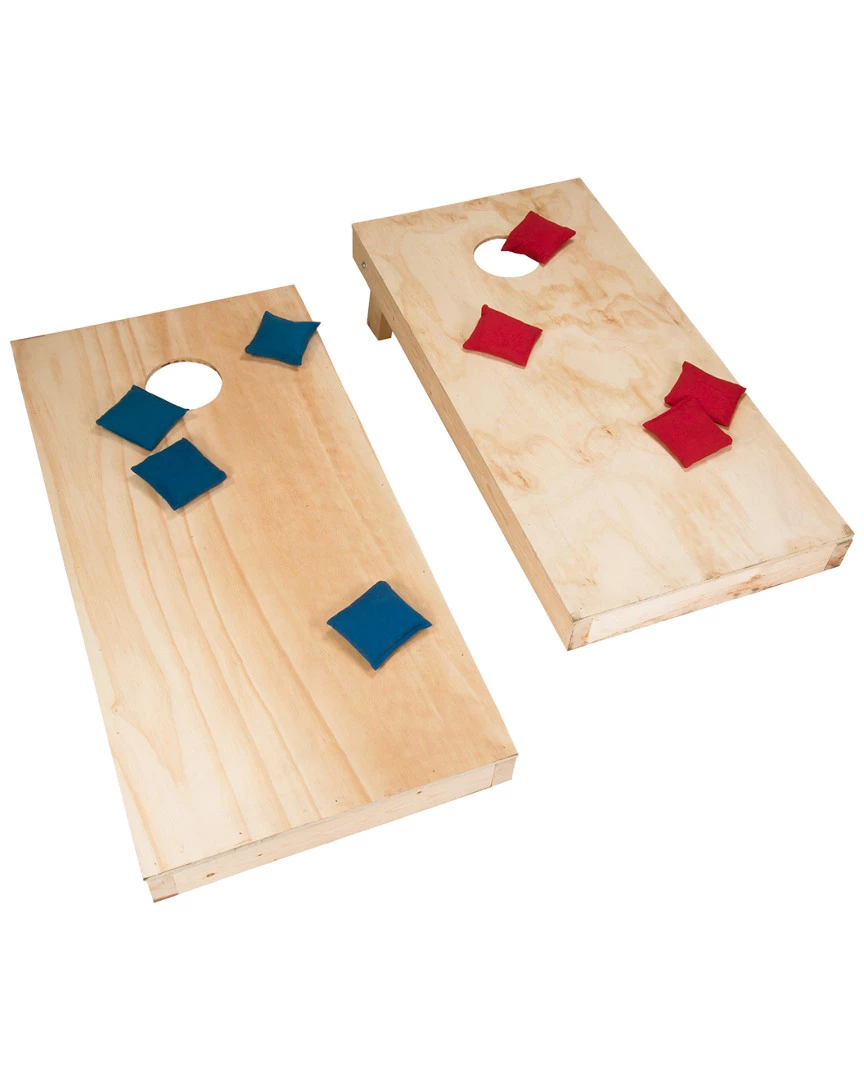 Trademark Hey! Play! Regulation Size Wooden Cornhole Boards Kids Sports & Outdoor