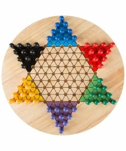 Trademark Chinese Checkers Game Set Kids Games
