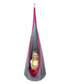 Trademark Kids Hammock Pod- Hanging Swing Seat Sports & Outdoor