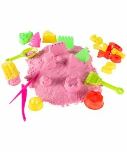 Trademark Moldable Kinetic Play Activity Set Kids Games