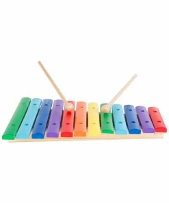 Trademark Classic 12-Note Wooden Xylophone Musical Toy Kids Musical Instruments