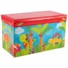 Trademark Collapsible Dinosaur Toy Box Kids Furniture