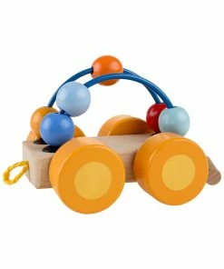 Trademark Classic Wooden Toy Interactive Learning Train Set Kids Building & Play Sets