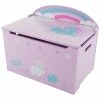 Trademark Toy Box & Storage Bench Seat For Kids Furniture