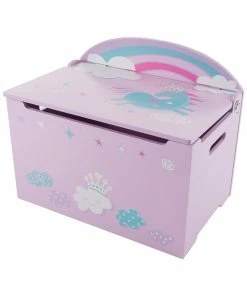 Trademark Toy Box & Storage Bench Seat For Kids Furniture