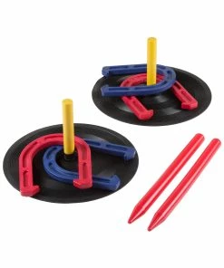 Trademark Hey! Play! Rubber Horseshoes Game Kids Sports & Outdoor