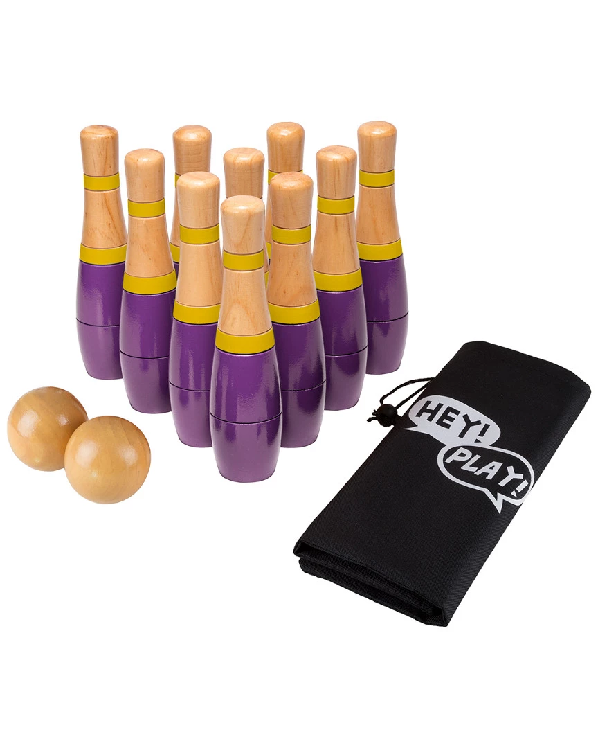 Trademark Hey! Play! Lawn Bowling Game Kids Sports & Outdoor
