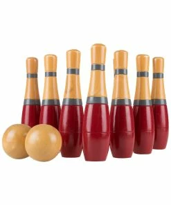 Trademark Lawn Bowling Wooden Lawn Game Kids Games