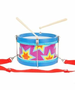 Trademark Double-sided Toy Marching Drum Kids Musical Instruments