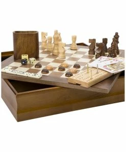 Trademark Hey! Play! 7-in-1 Classic Combo Game Kids Games