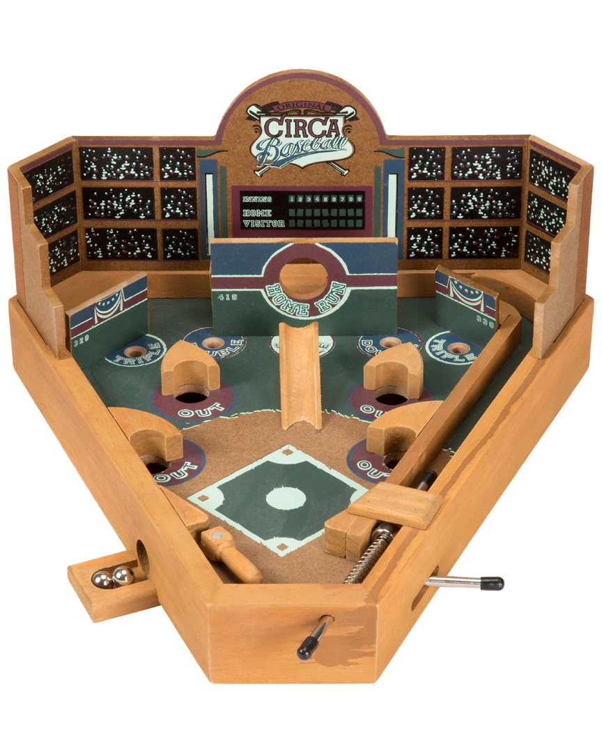 Trademark Hey! Play! Tabletop Baseball Pinball Game Kids Games