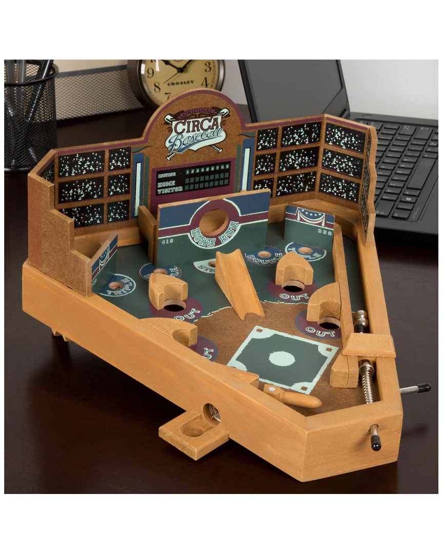 Trademark Hey! Play! Tabletop Baseball Pinball Game Kids Games - Image 5