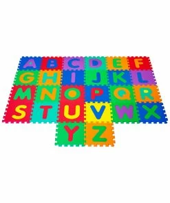 Trademark Hey! Play! Foam Floor Alphabet Puzzles Mat For Kids