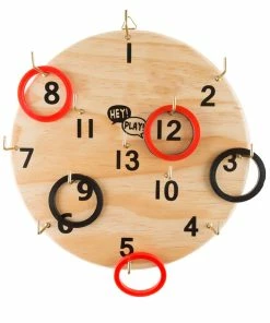 Trademark Hey! Play! Hookey Ring Toss Game Set Kids Games