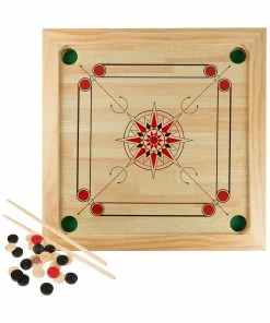 Trademark Hey! Play! Carrom Board Game Kids Games