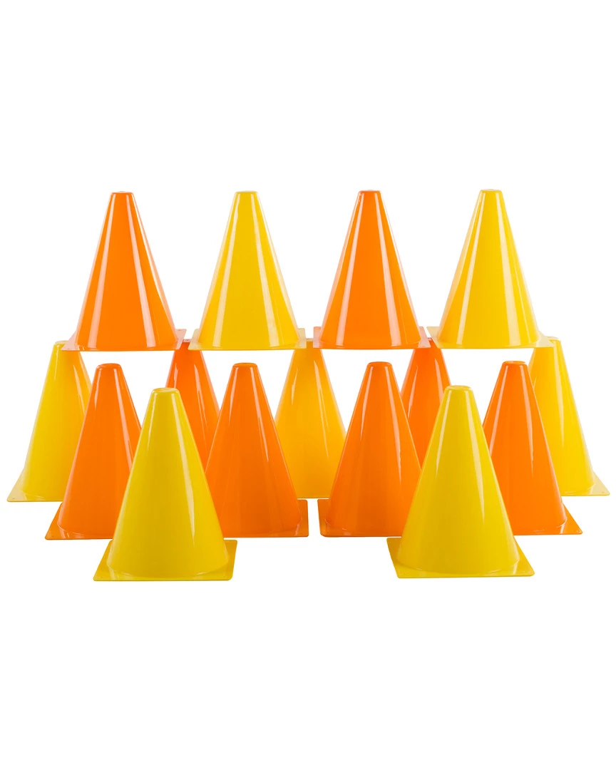 Trademark Traffic Safety Cones Kids Set Of 15 By Hey! Play! Sports & Outdoor