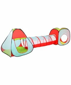 Trademark Kids Pop Up Tent Cube And Tunnel By Hey! Play! Sports & Outdoor