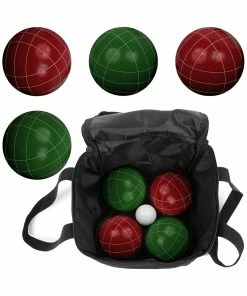 Trademark Full Size Premium Bocce Set With Carrying Case Kids Sports & Outdoor