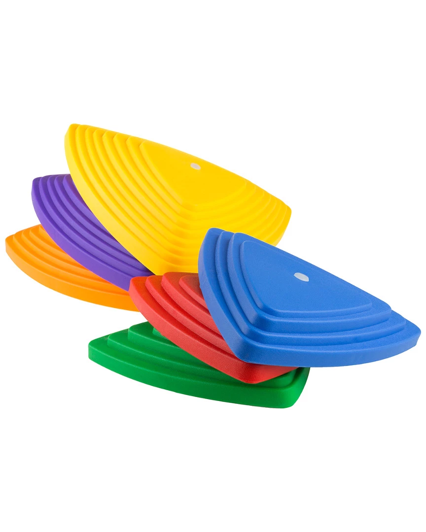 Trademark Hey! Play! Triangular Stepping Stones Kids Sports & Outdoor - Image 2