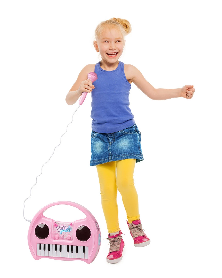 Trademark Kids Karaoke Machine With Microphone By Hey! Play! Musical Instruments - Image 2