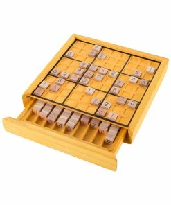 Trademark Wooden Sudoku Board 100pc Game Set Kids Games