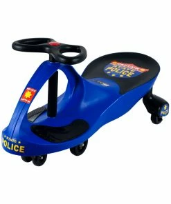 Trademark Lil' Rider Chief Justice Police Blue Wiggle Ride-On Kids Ride Ons